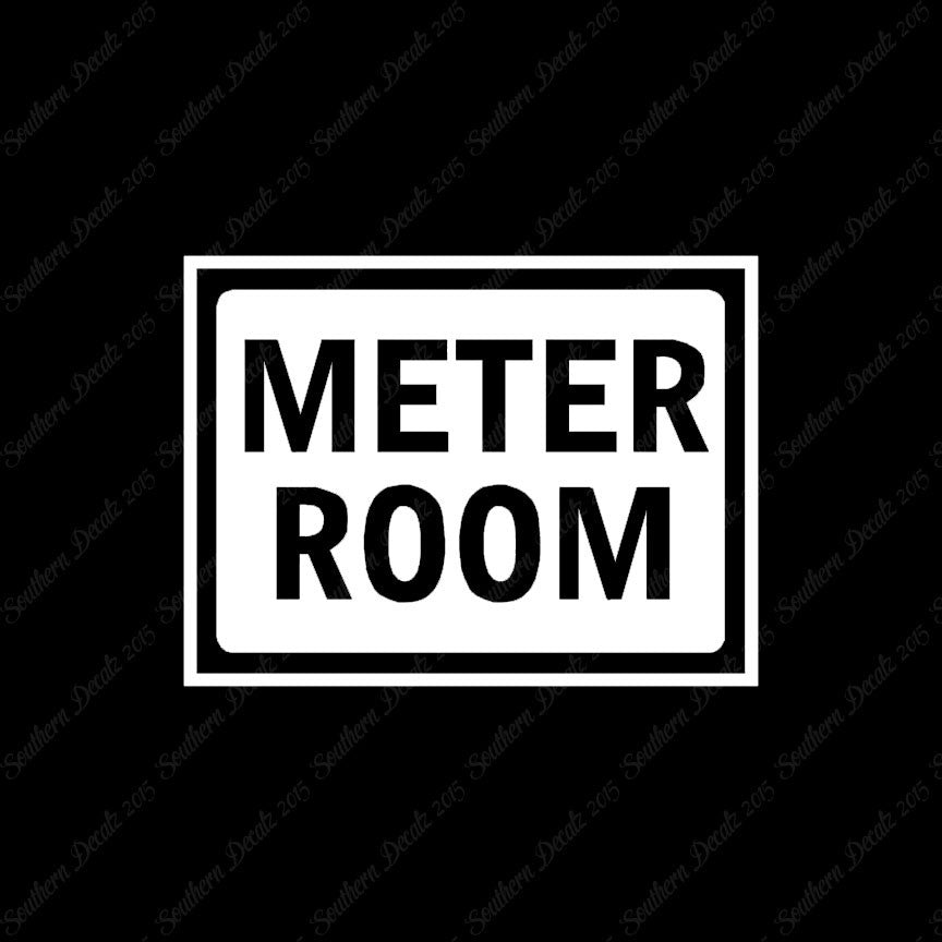 Meter Room Business Sign