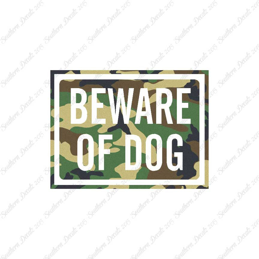 Beware Of Dog Sign