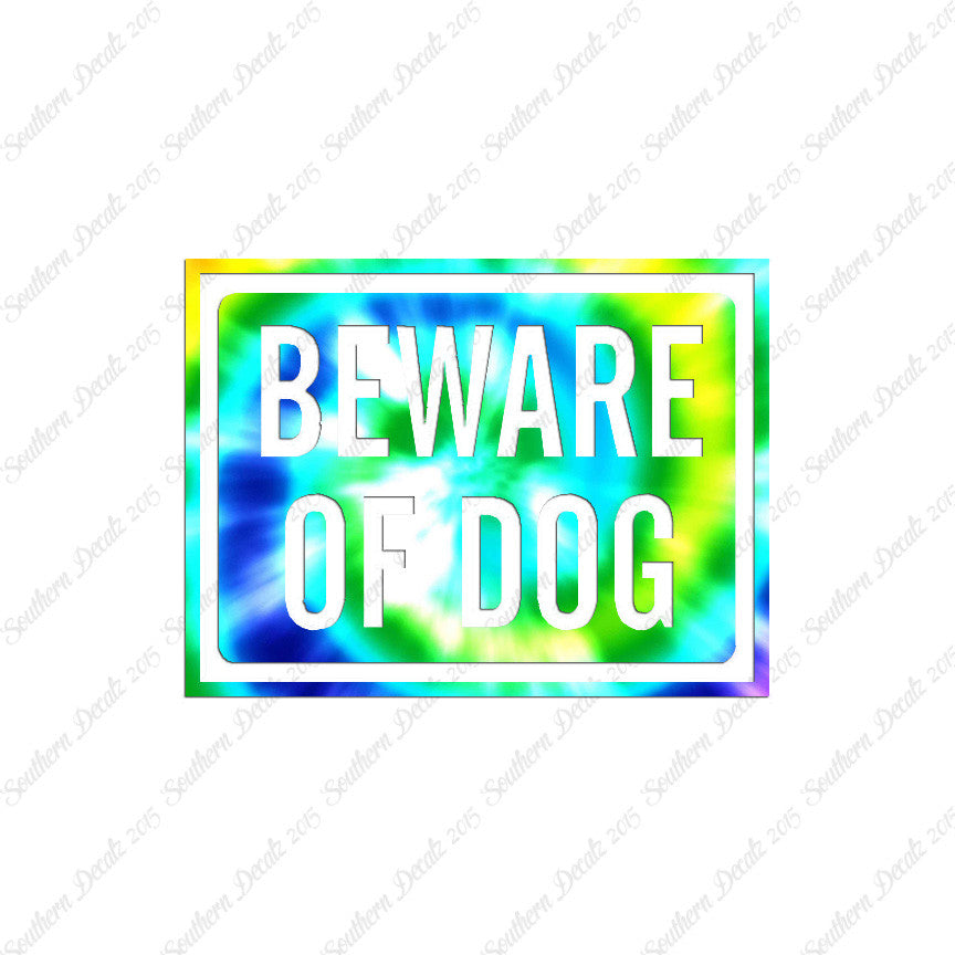 Beware Of Dog Sign