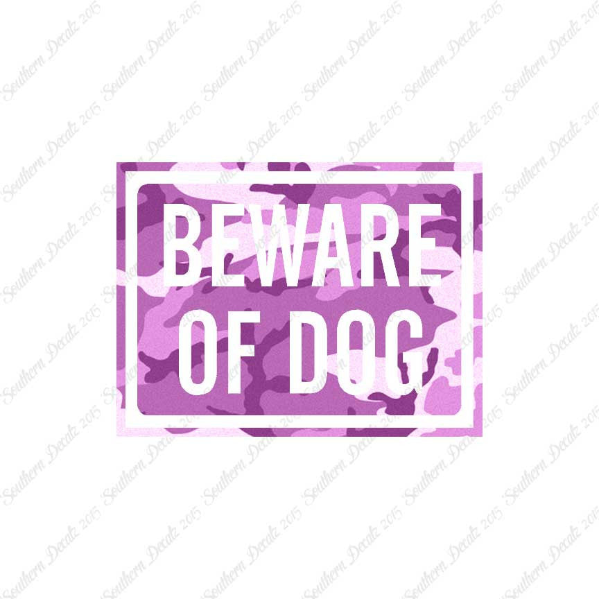 Beware Of Dog Sign