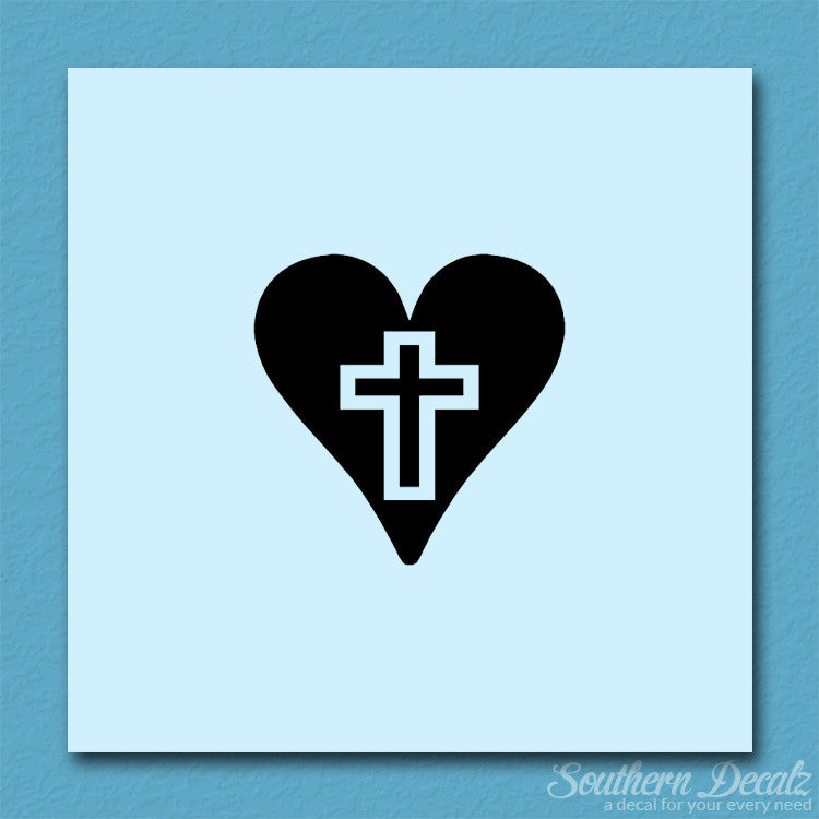 Heart With Middle Cross