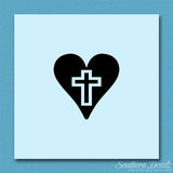 Heart With Middle Cross