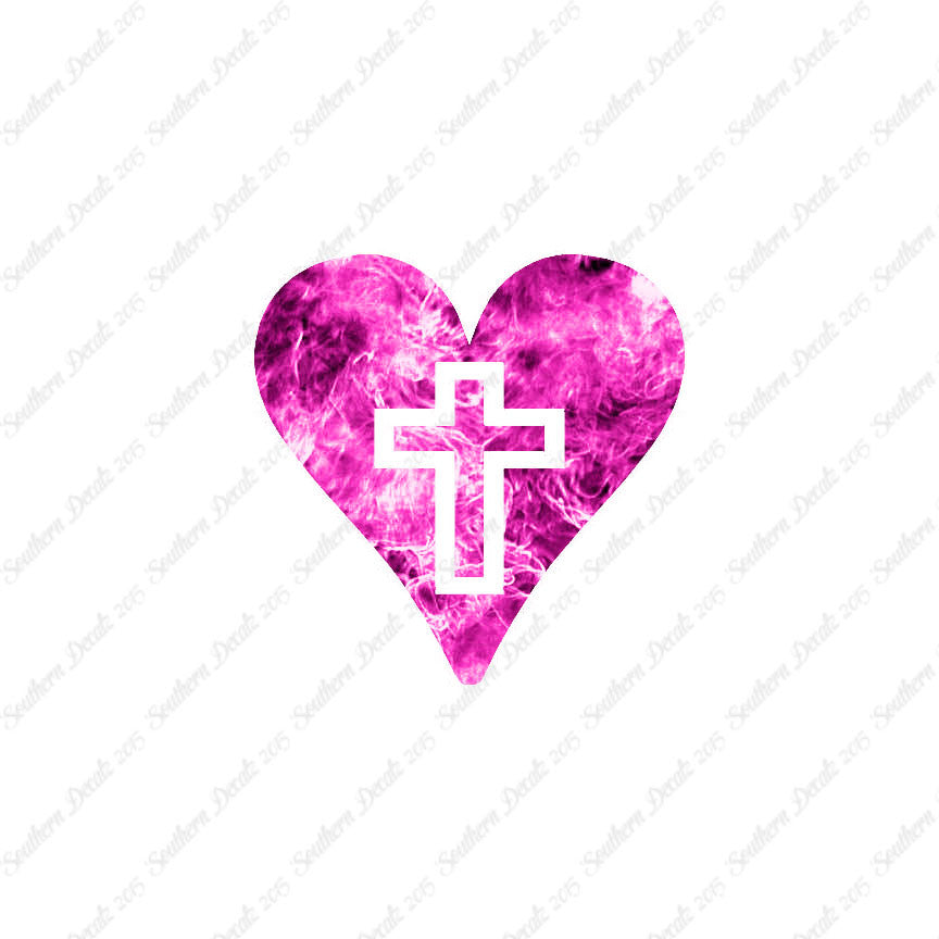 Heart With Middle Cross