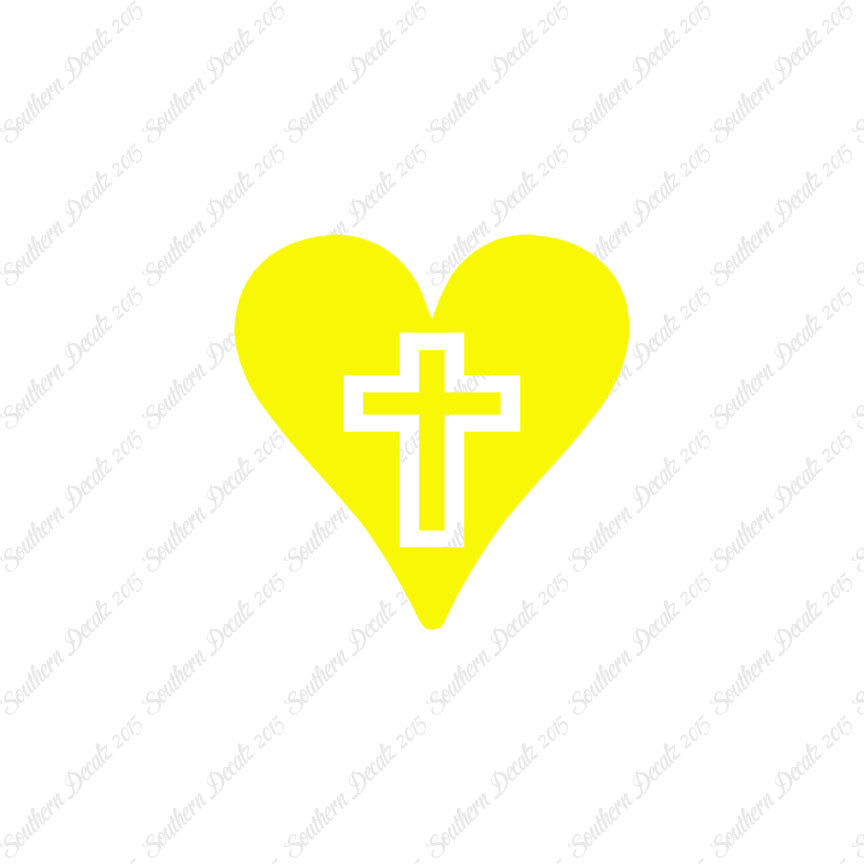Heart With Middle Cross