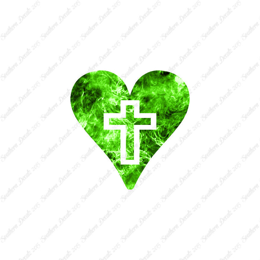 Heart With Middle Cross
