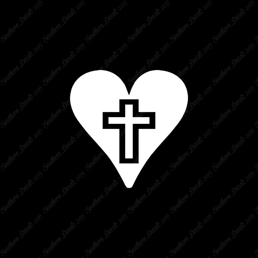 Heart With Middle Cross