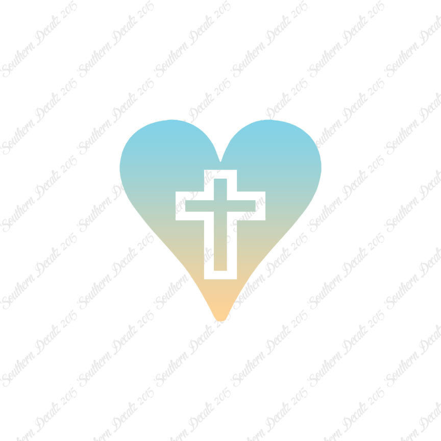 Heart With Middle Cross