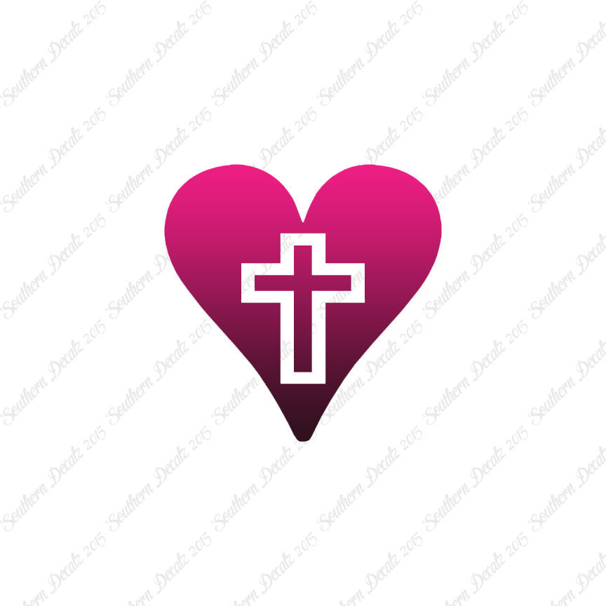 Heart With Middle Cross