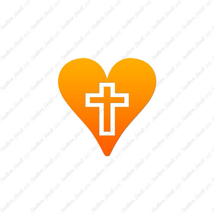 Heart With Middle Cross