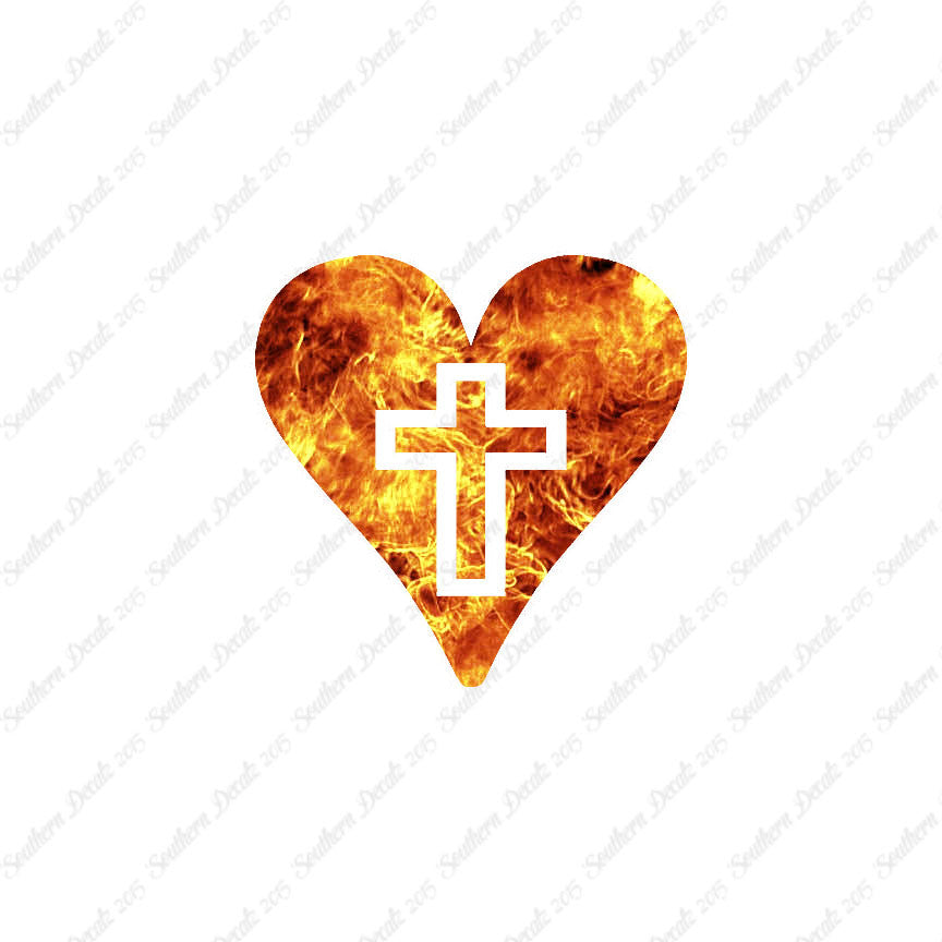 Heart With Middle Cross