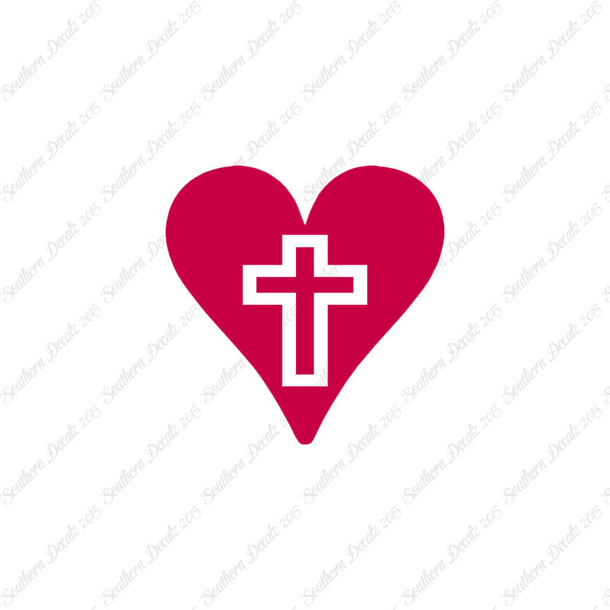 Heart With Middle Cross