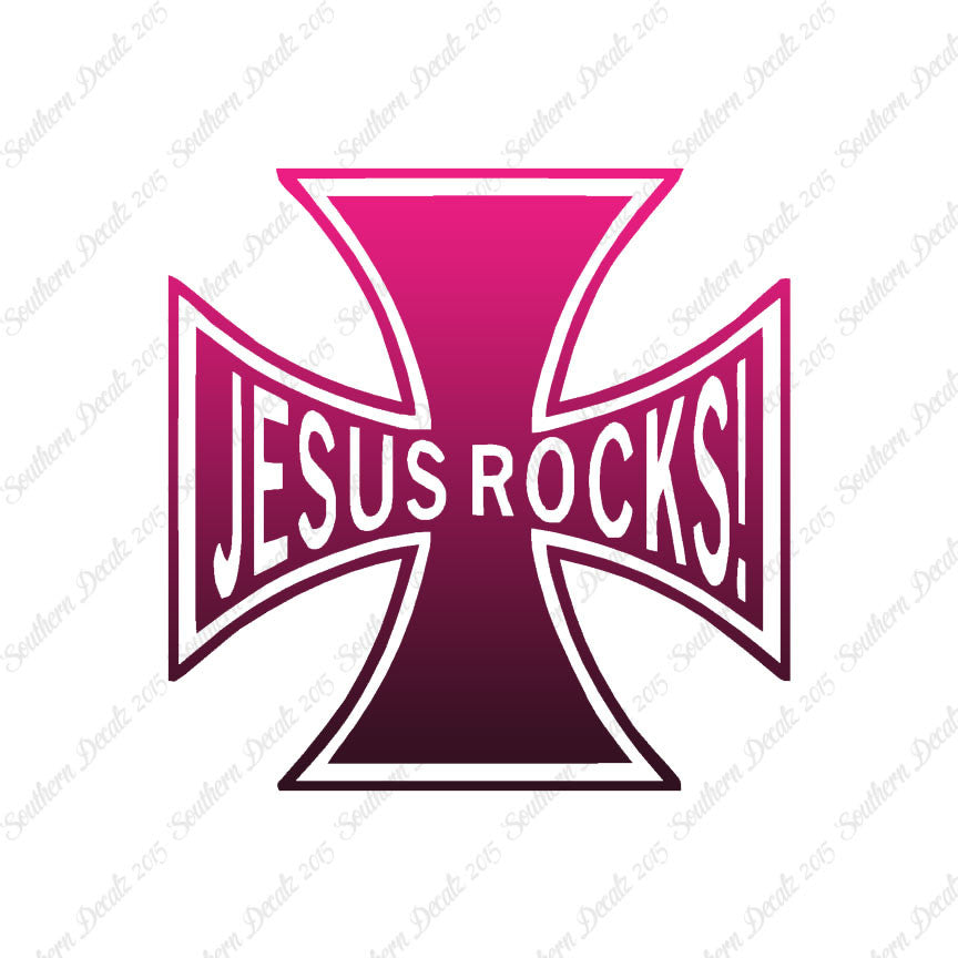 Jesus Rocks Cross