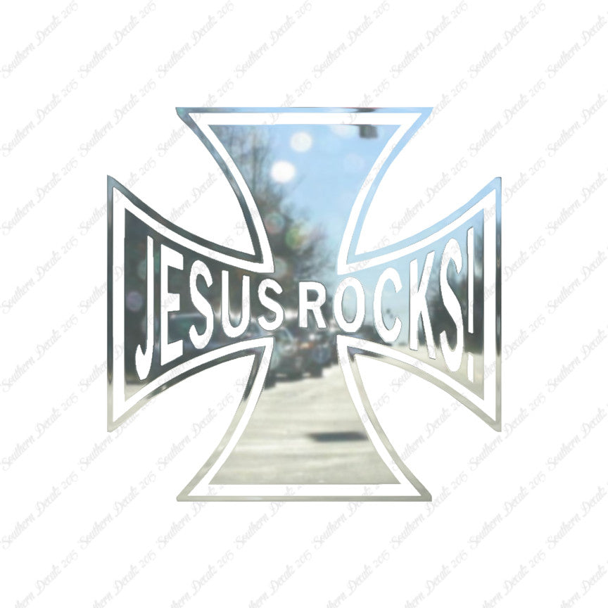 Jesus Rocks Cross