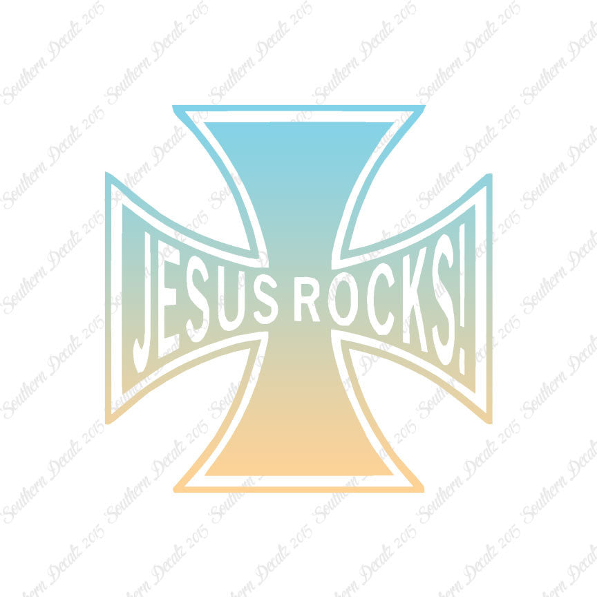 Jesus Rocks Cross