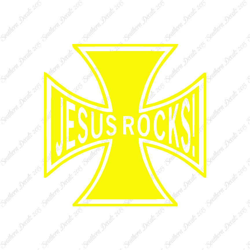 Jesus Rocks Cross