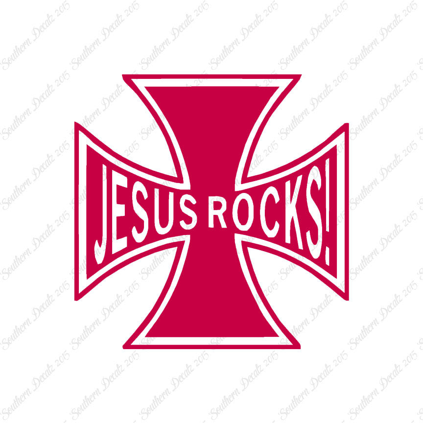 Jesus Rocks Cross