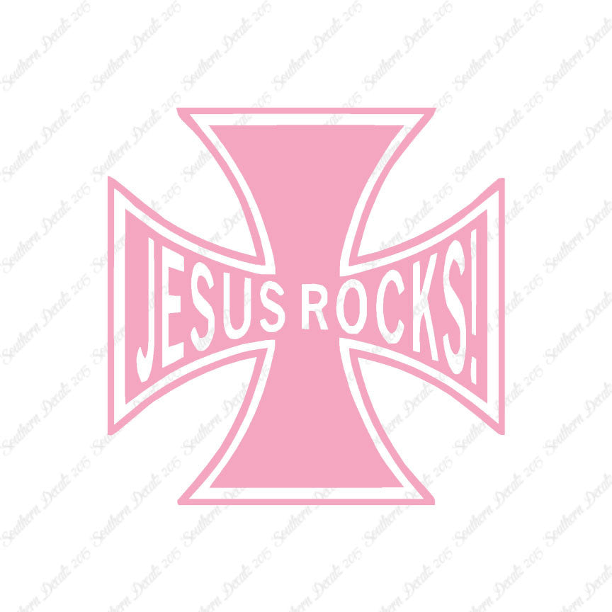 Jesus Rocks Cross