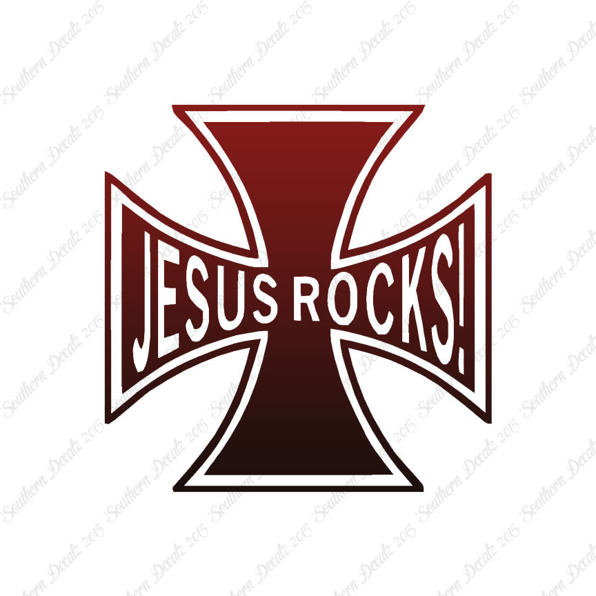 Jesus Rocks Cross