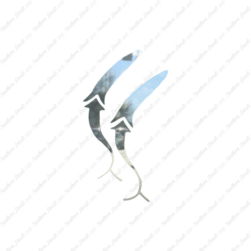Pair Of Whale Art