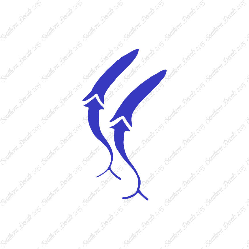 Pair Of Whale Art