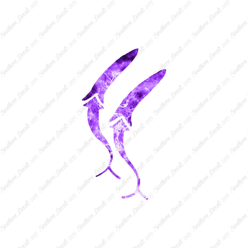 Pair Of Whale Art