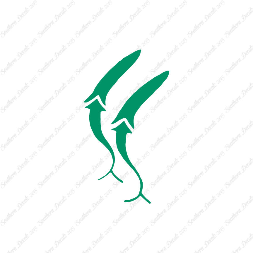 Pair Of Whale Art