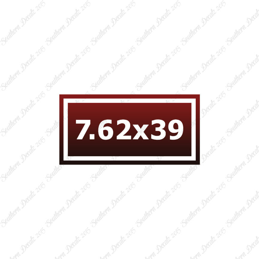 Ammo 7.62 x 39mm Square