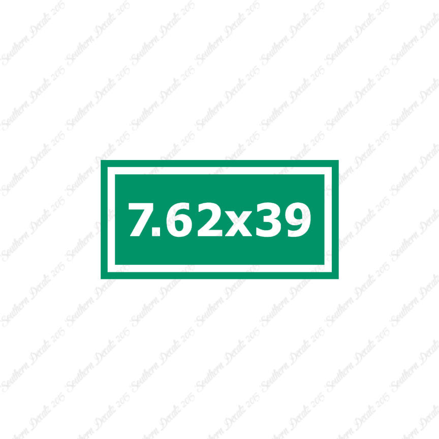 Ammo 7.62 x 39mm Square