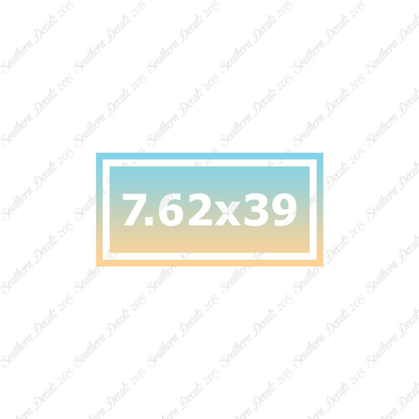 Ammo 7.62 x 39mm Square