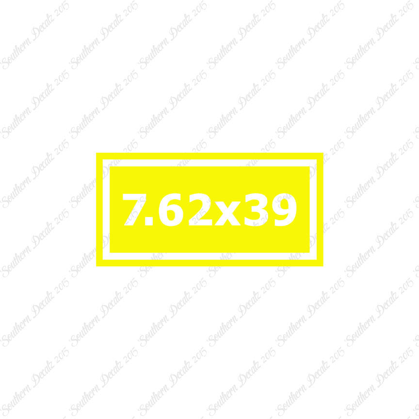 Ammo 7.62 x 39mm Square