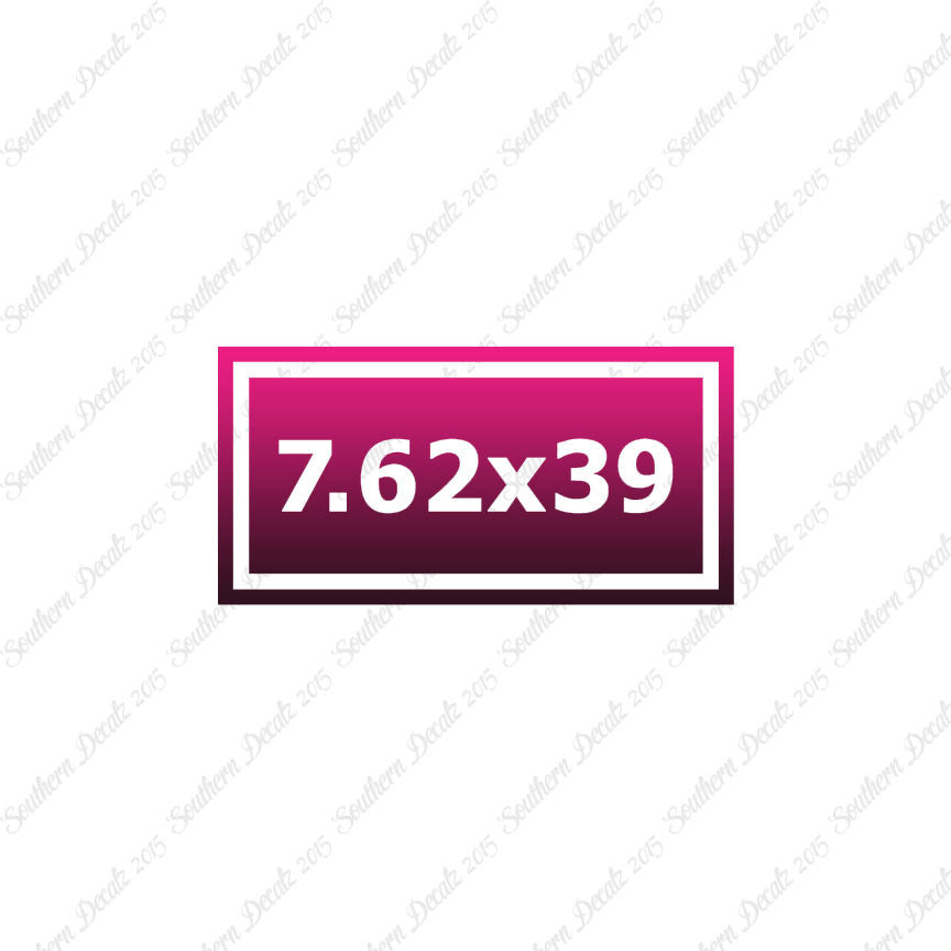 Ammo 7.62 x 39mm Square