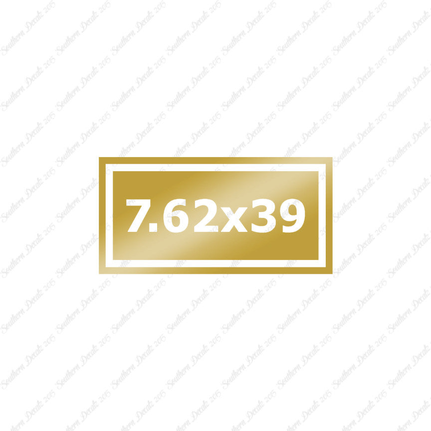 Ammo 7.62 x 39mm Square