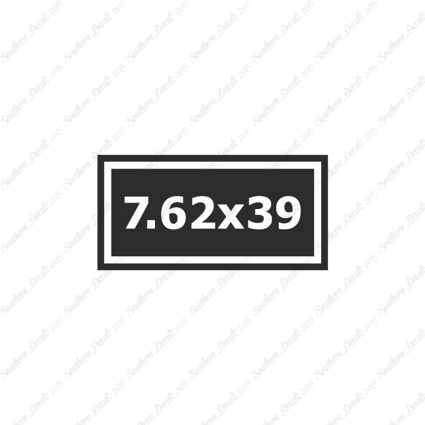 Ammo 7.62 x 39mm Square