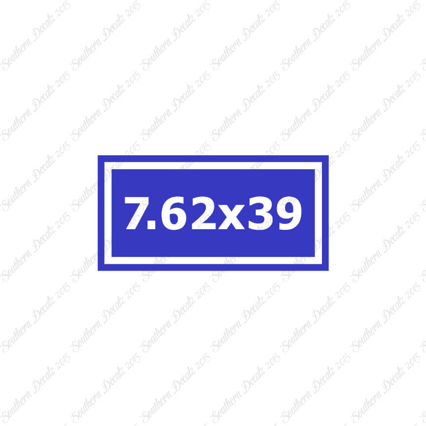 Ammo 7.62 x 39mm Square