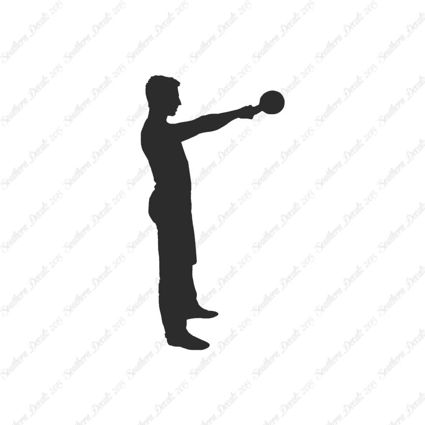 Girya Kettlebell Exercise