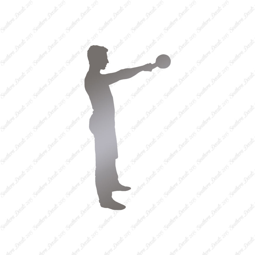 Girya Kettlebell Exercise