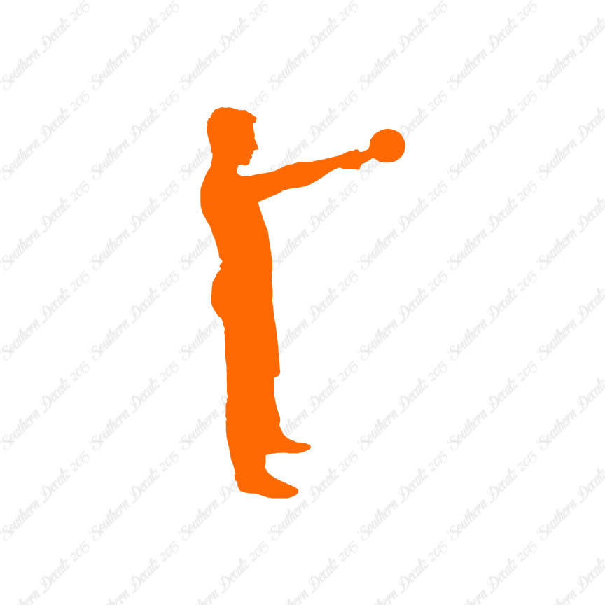 Girya Kettlebell Exercise