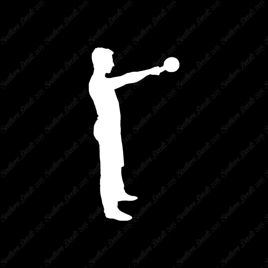 Girya Kettlebell Exercise