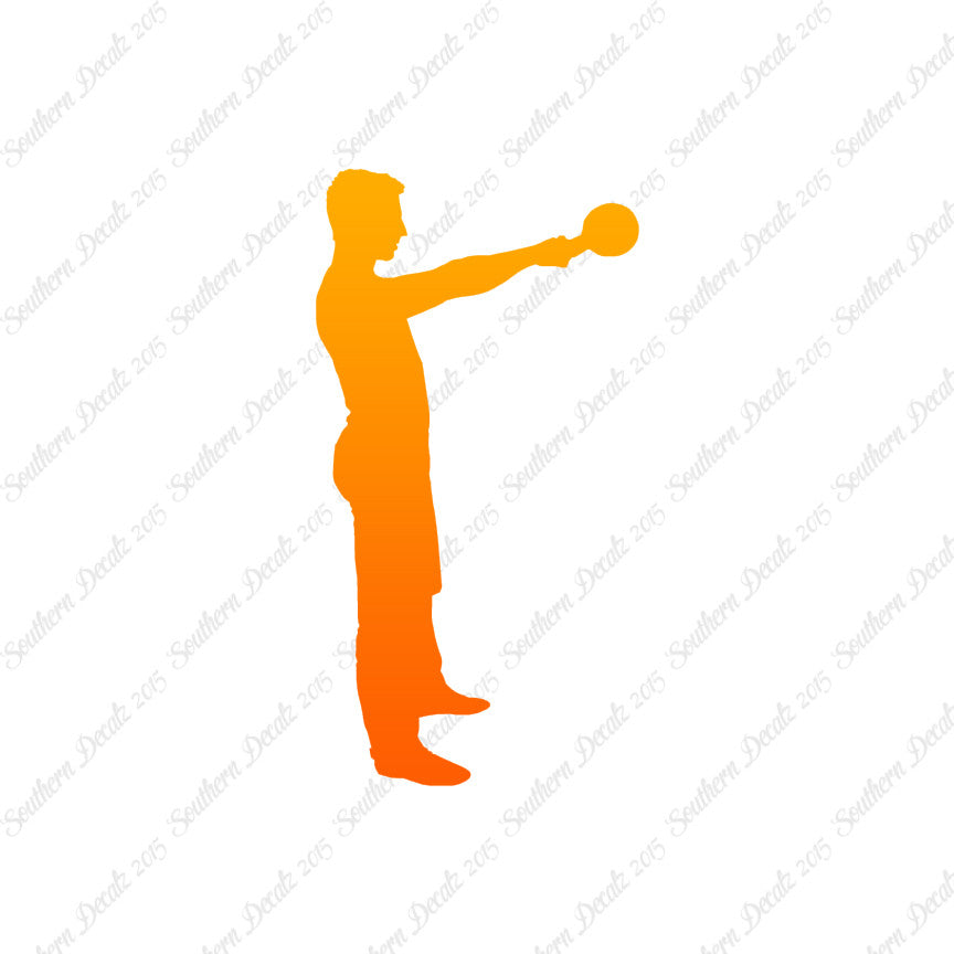 Girya Kettlebell Exercise