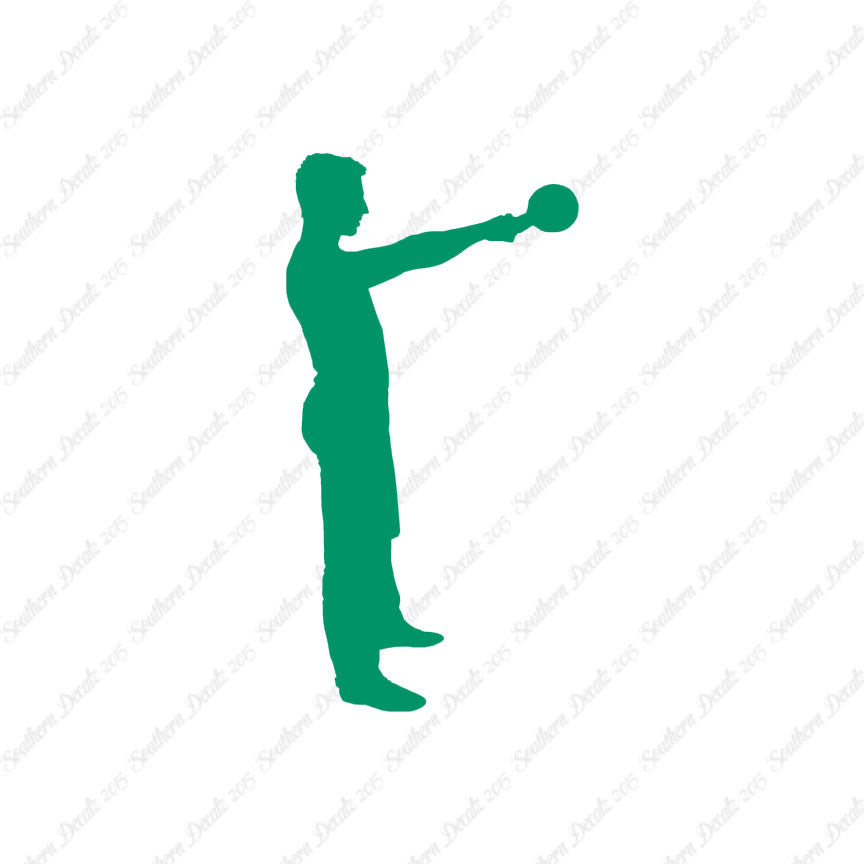 Girya Kettlebell Exercise