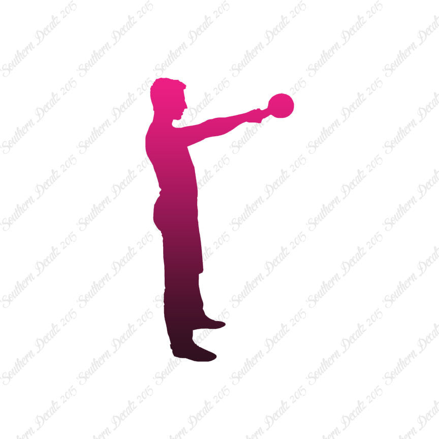 Girya Kettlebell Exercise