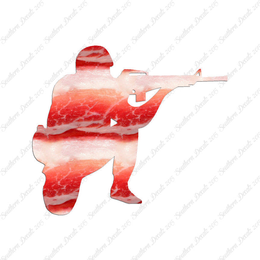 Kneeling Shooter Rifle