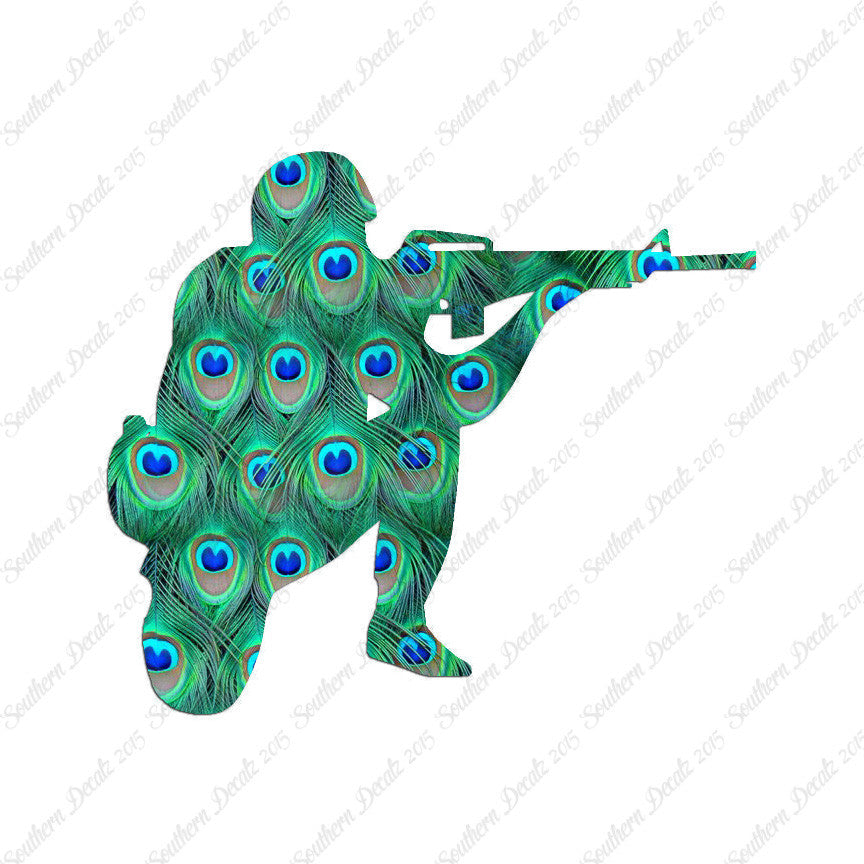 Kneeling Shooter Rifle