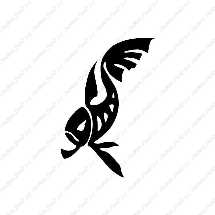 Tribal Koi Fish