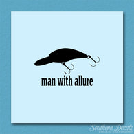 Man With Allure Lure Fishing