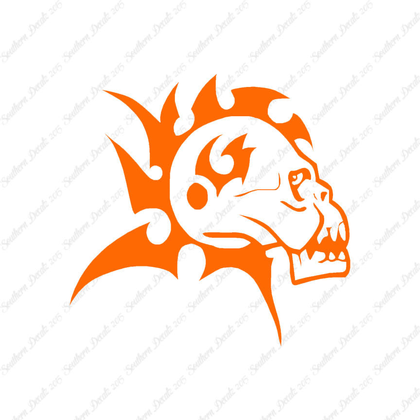 Mohawk Skull