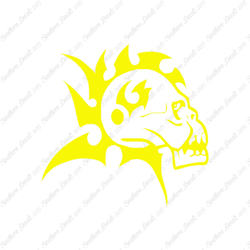 Mohawk Skull