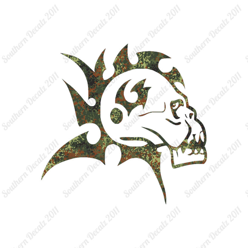 Mohawk Skull