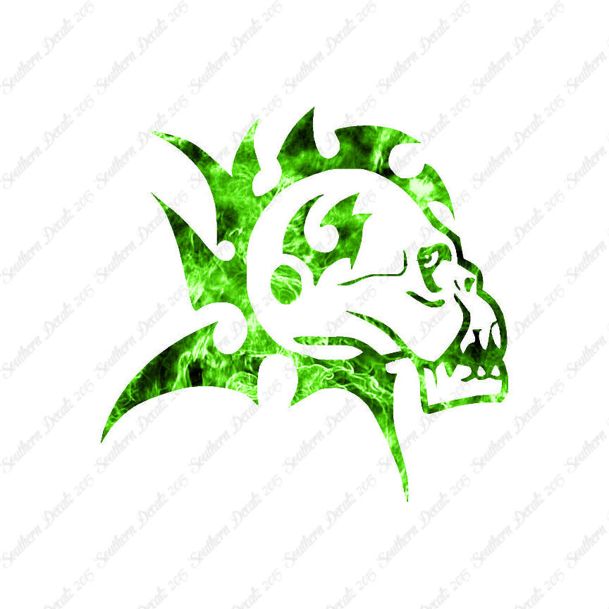Mohawk Skull