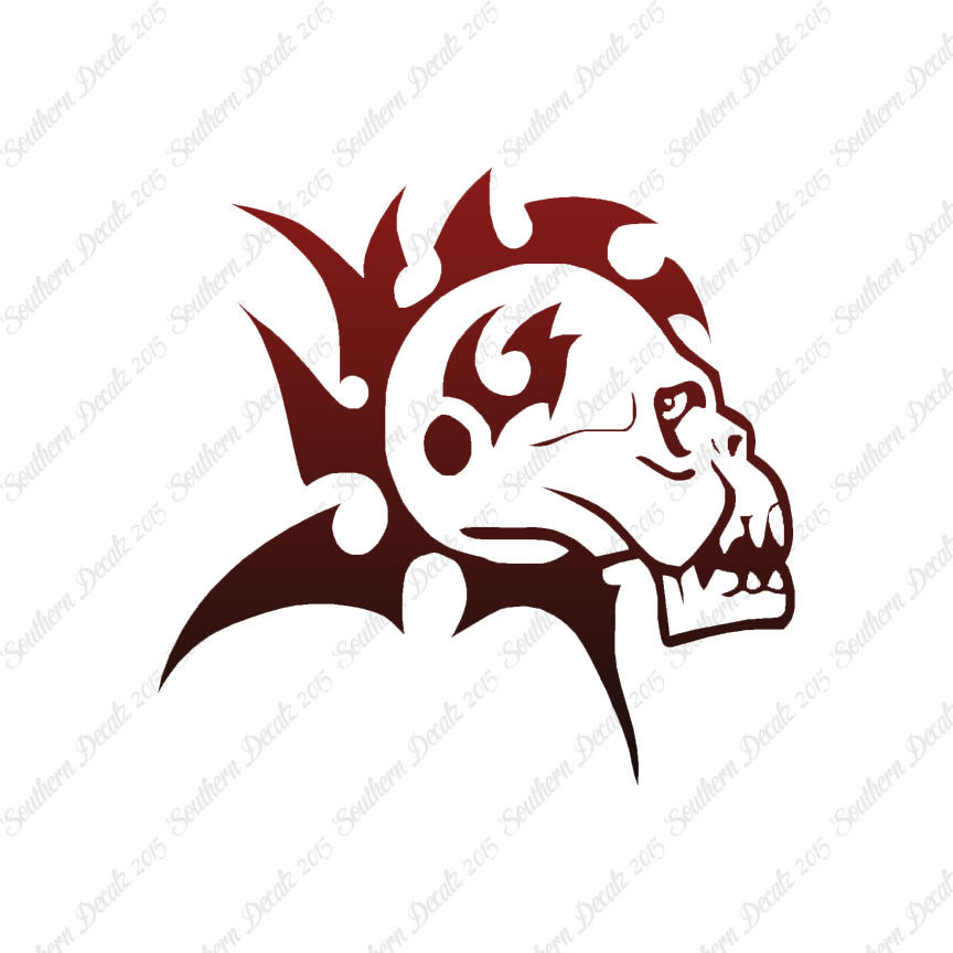 Mohawk Skull